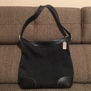 Black Coach Cross Body Bag
